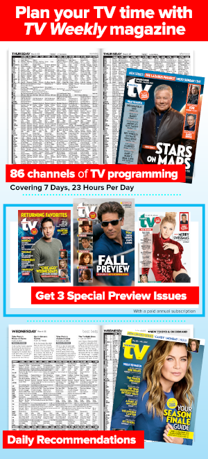 Inside TV Weekly Magazine